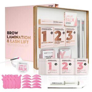 👑 One V Salon Professional Brow Lamination & Lash Lift Kit